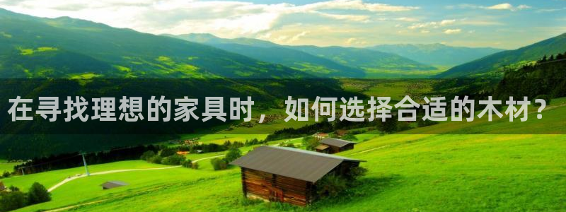 安信12真假：在寻找理想的家具时，如何选择合适的木材？